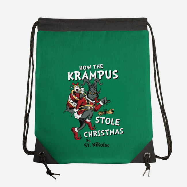 How The Krampus Stole Christmas-none drawstring bag-Nemons