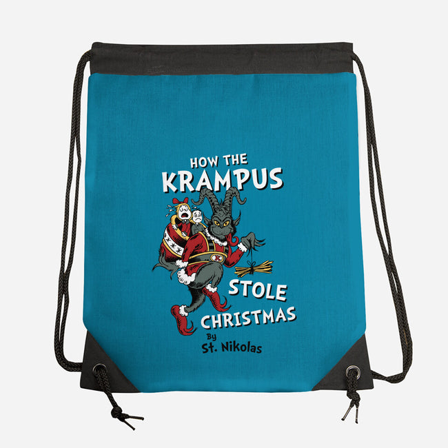 How The Krampus Stole Christmas-none drawstring bag-Nemons