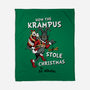 How The Krampus Stole Christmas-none fleece blanket-Nemons
