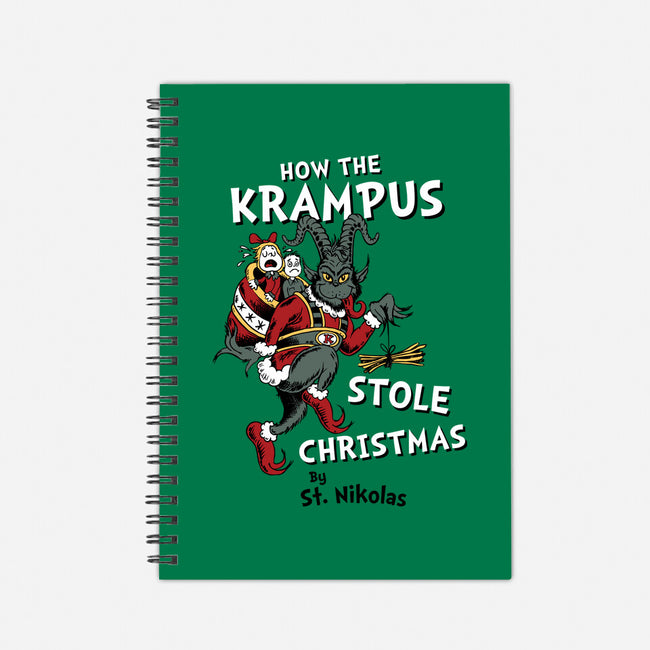 How The Krampus Stole Christmas-none dot grid notebook-Nemons