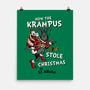 How The Krampus Stole Christmas-none matte poster-Nemons