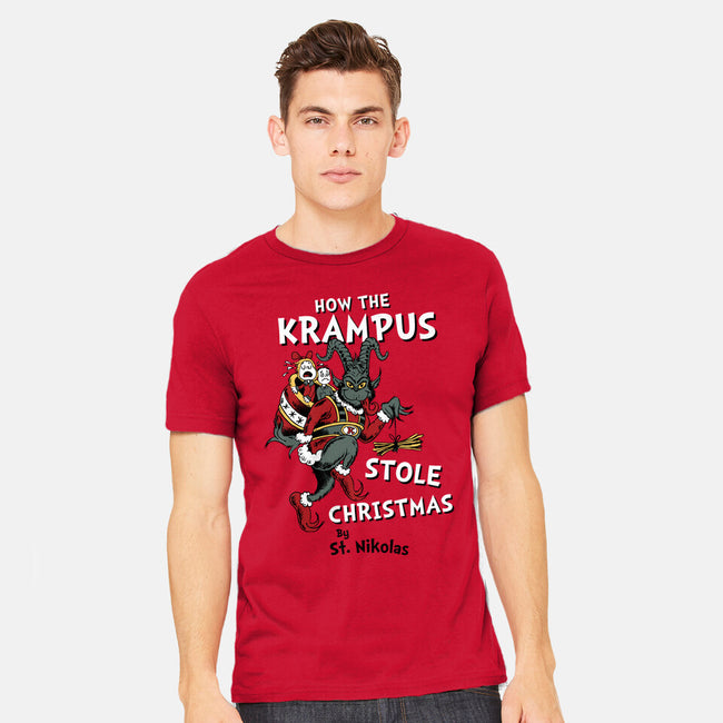 How The Krampus Stole Christmas-mens heavyweight tee-Nemons