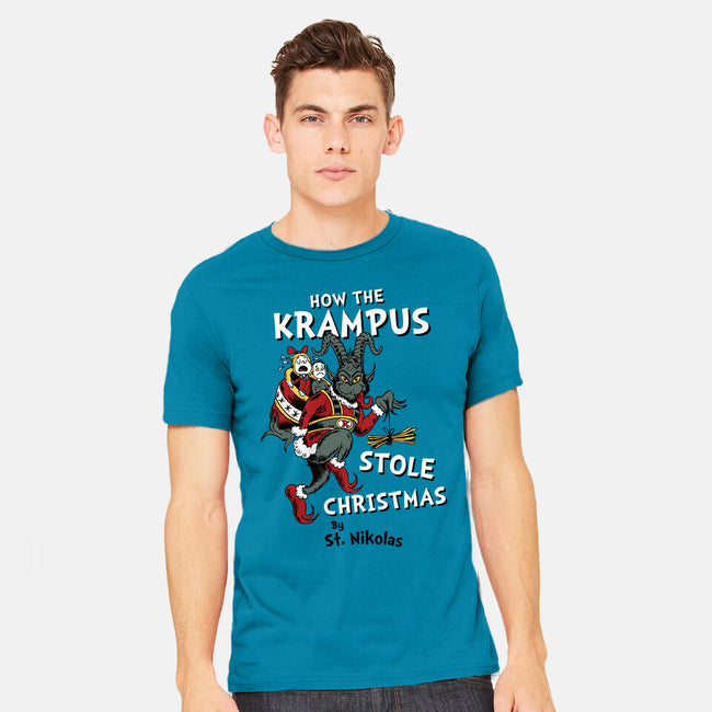 How The Krampus Stole Christmas-mens heavyweight tee-Nemons