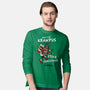 How The Krampus Stole Christmas-mens long sleeved tee-Nemons