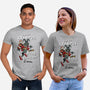 How The Krampus Stole Christmas-unisex basic tee-Nemons