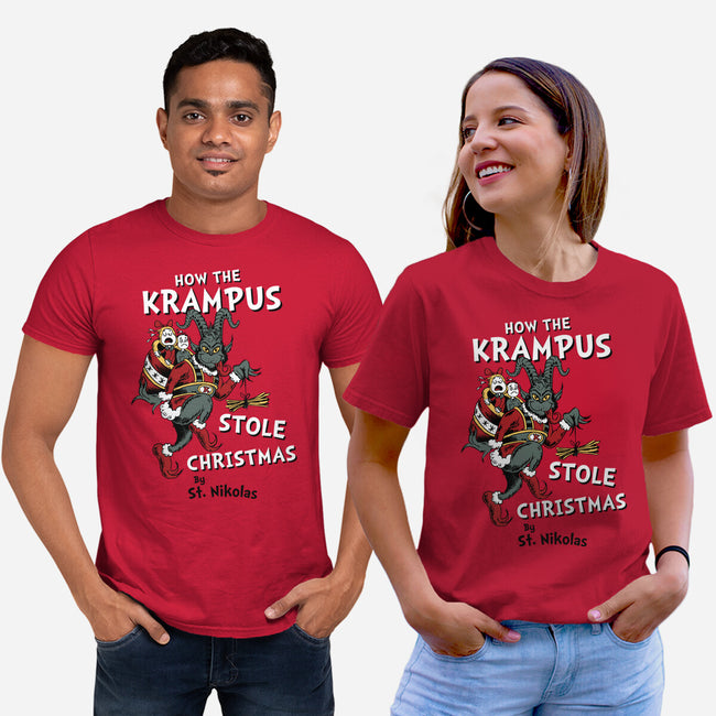 How The Krampus Stole Christmas-unisex basic tee-Nemons