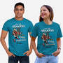 How The Krampus Stole Christmas-unisex basic tee-Nemons