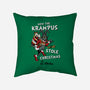 How The Krampus Stole Christmas-none removable cover w insert throw pillow-Nemons