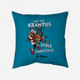 How The Krampus Stole Christmas-none removable cover w insert throw pillow-Nemons