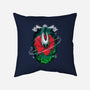 Silk Needle-none removable cover w insert throw pillow-Bruno Mota