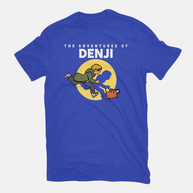 The Adventures Of Denji-mens premium tee-Boggs Nicolas