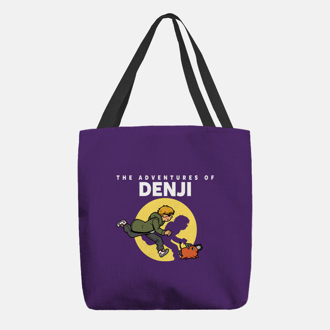 The Adventures Of Denji-none basic tote bag-Boggs Nicolas