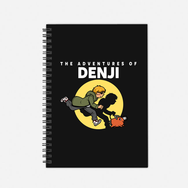 The Adventures Of Denji-none dot grid notebook-Boggs Nicolas