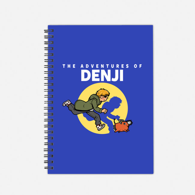 The Adventures Of Denji-none dot grid notebook-Boggs Nicolas