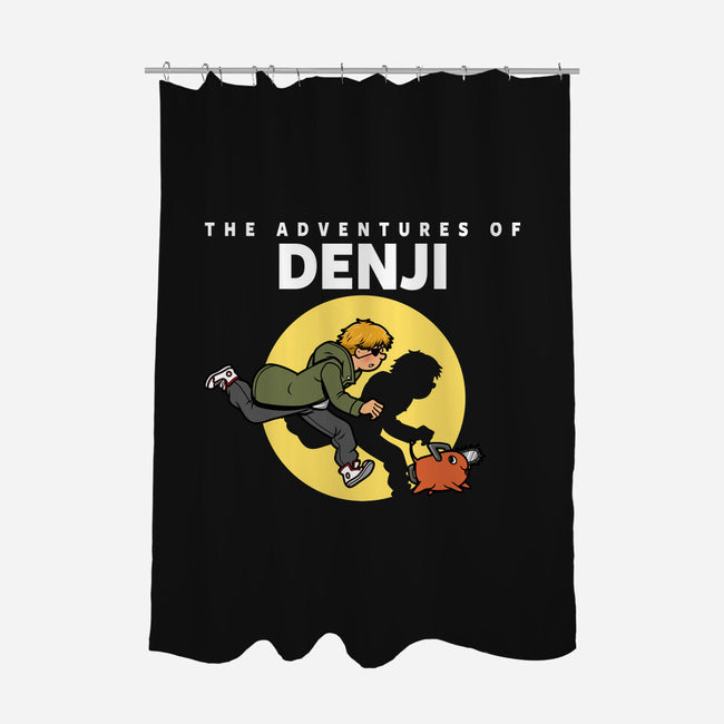 The Adventures Of Denji-none polyester shower curtain-Boggs Nicolas