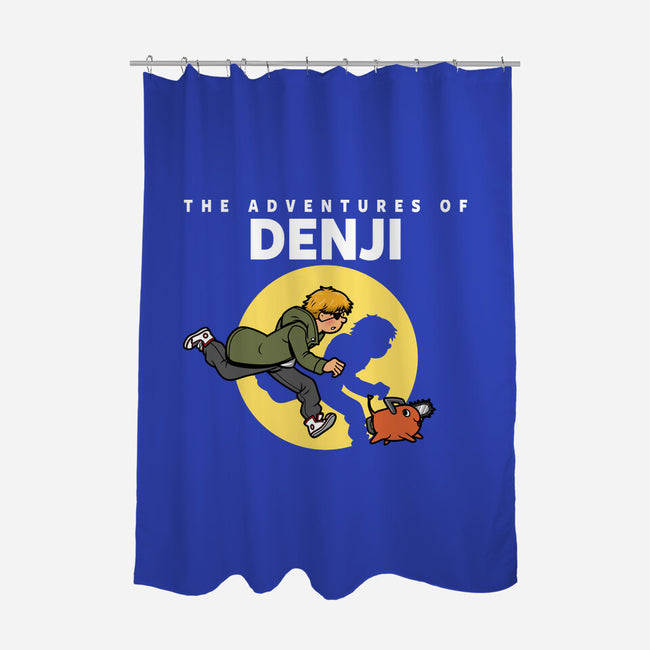 The Adventures Of Denji-none polyester shower curtain-Boggs Nicolas