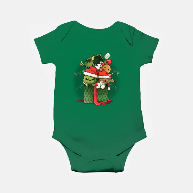 Merry Pet Xmas-baby basic onesie-Vallina84