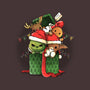 Merry Pet Xmas-none removable cover w insert throw pillow-Vallina84