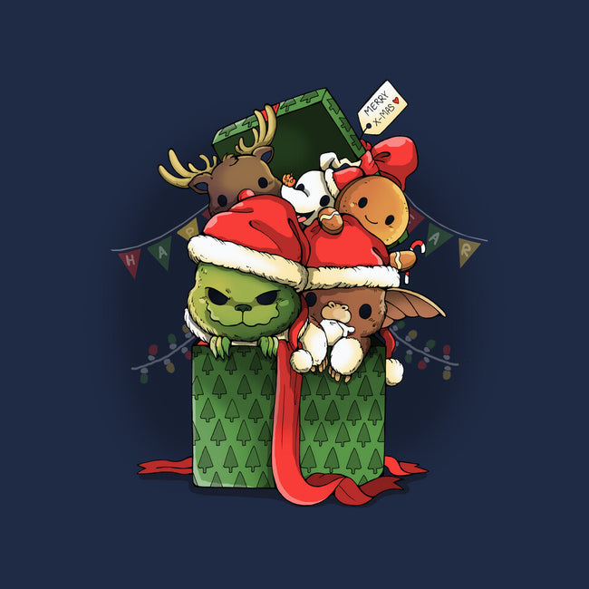 Merry Pet Xmas-none stretched canvas-Vallina84