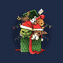 Merry Pet Xmas-womens v-neck tee-Vallina84