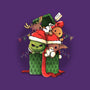 Merry Pet Xmas-none removable cover w insert throw pillow-Vallina84