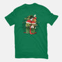 Merry Pet Xmas-womens basic tee-Vallina84