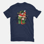 Merry Pet Xmas-womens basic tee-Vallina84