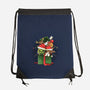 Merry Pet Xmas-none drawstring bag-Vallina84