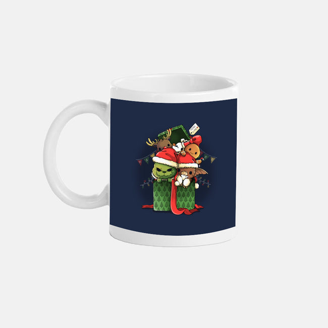 Merry Pet Xmas-none mug drinkware-Vallina84