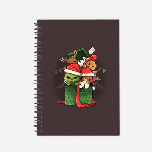 Merry Pet Xmas-none dot grid notebook-Vallina84