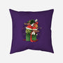 Merry Pet Xmas-none removable cover w insert throw pillow-Vallina84