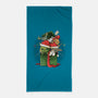 Merry Pet Xmas-none beach towel-Vallina84