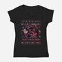 Ugly Christmas-womens v-neck tee-xMorfina