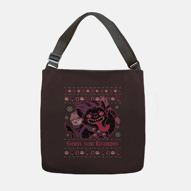 Ugly Christmas-none adjustable tote bag-xMorfina