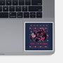 Ugly Christmas-none glossy sticker-xMorfina
