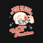 Don't Be Part Of The Problem-womens fitted tee-RoboMega