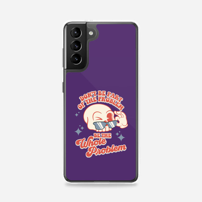 Don't Be Part Of The Problem-samsung snap phone case-RoboMega