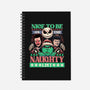 Naughty List Club-none dot grid notebook-momma_gorilla