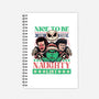 Naughty List Club-none dot grid notebook-momma_gorilla