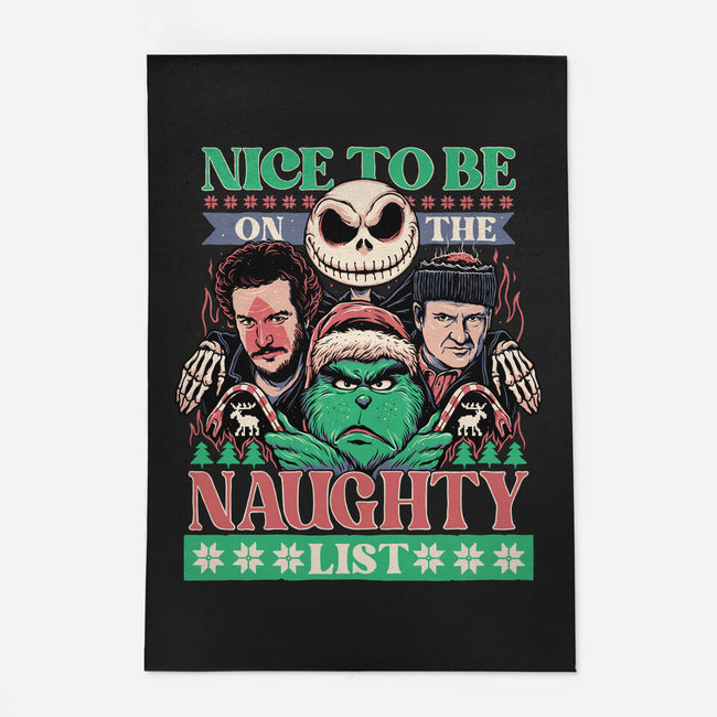 Naughty List Club-none indoor rug-momma_gorilla
