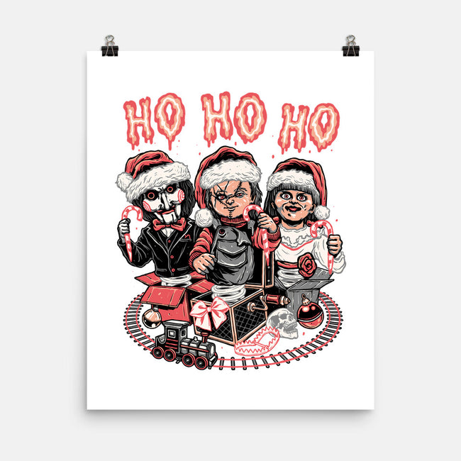 Christmas Dolls-none matte poster-momma_gorilla