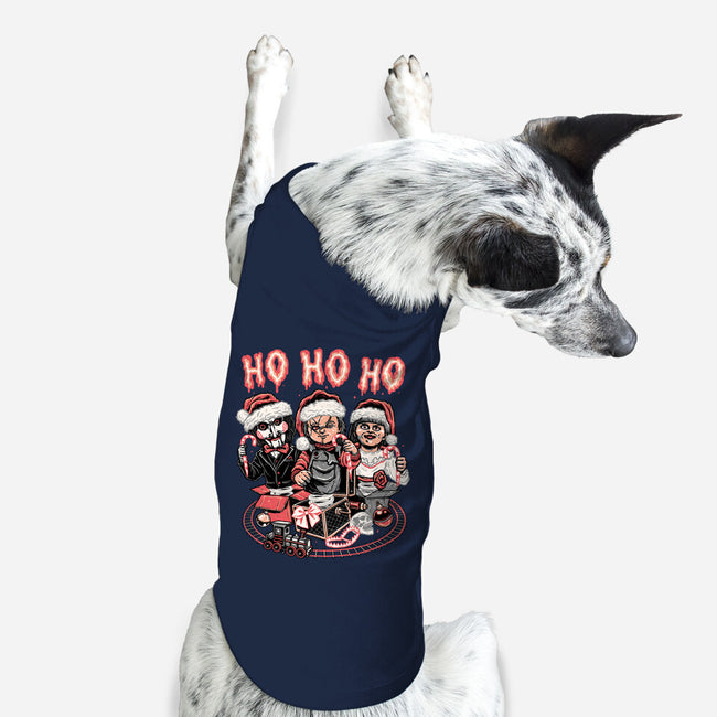 Christmas Dolls-dog basic pet tank-momma_gorilla