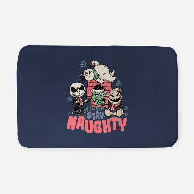 Stay Naughty-none memory foam bath mat-momma_gorilla