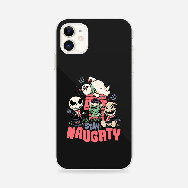 Stay Naughty-iphone snap phone case-momma_gorilla