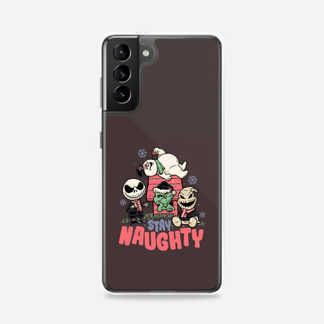 Stay Naughty-samsung snap phone case-momma_gorilla