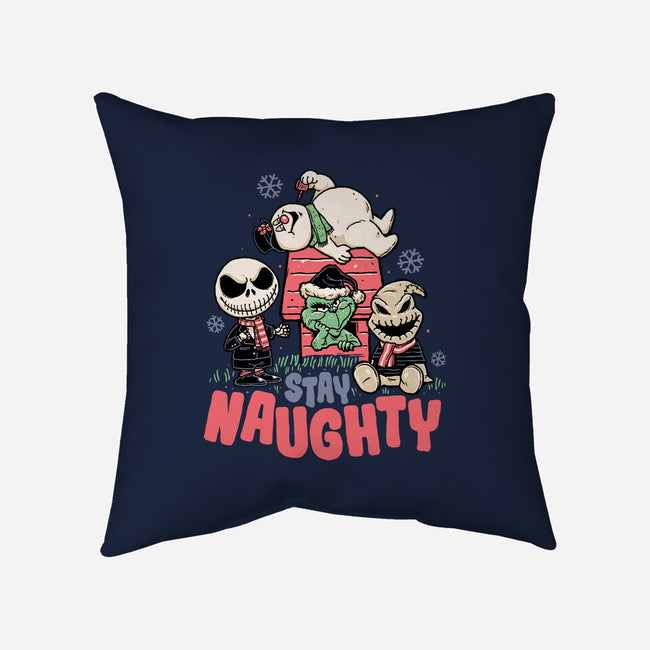 Stay Naughty-none removable cover w insert throw pillow-momma_gorilla