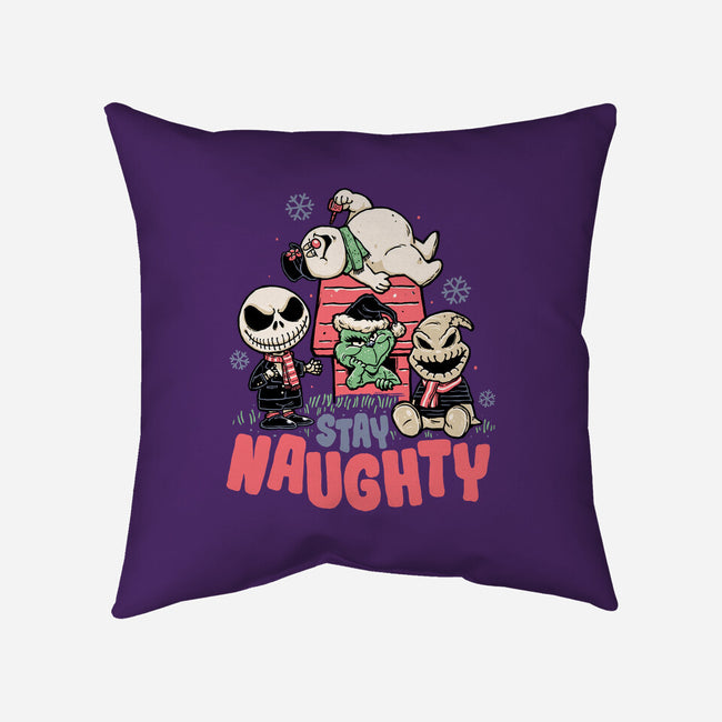 Stay Naughty-none removable cover w insert throw pillow-momma_gorilla