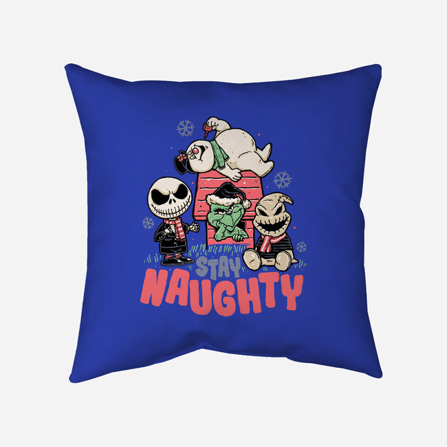 Stay Naughty-none removable cover w insert throw pillow-momma_gorilla