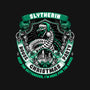 Holidays At The Slytherin House-womens basic tee-glitchygorilla