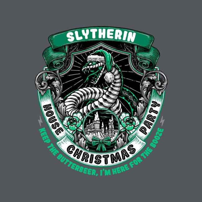 Holidays At The Slytherin House-none removable cover throw pillow-glitchygorilla